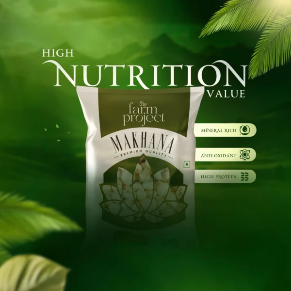 Premium Makhana (Foxnuts), 250 gm I Natural & Crunchy | Lotus Puffs | Rich in Calcium | High Protein | Ideal for Weight Management & Fasting - Image 6