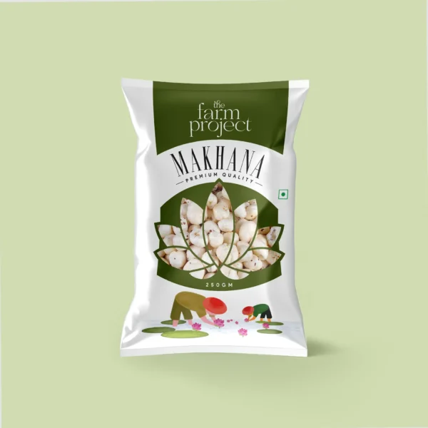 Premium Makhana (Foxnuts), 250 gm I Natural & Crunchy | Lotus Puffs | Rich in Calcium | High Protein | Ideal for Weight Management & Fasting