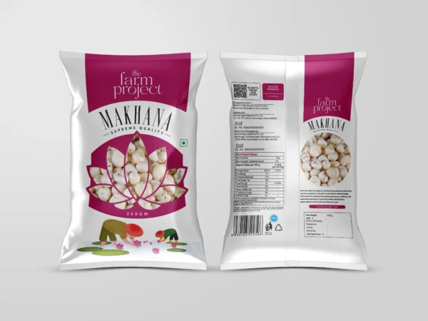 Supreme Quality Makhana (Foxnuts), 250 gm I Healthy Lotus Puffs | Rich in Calcium | High Protein, Gluten-Free, Low-Calorie Snack | Perfect for Fasting & Fitness - Image 3